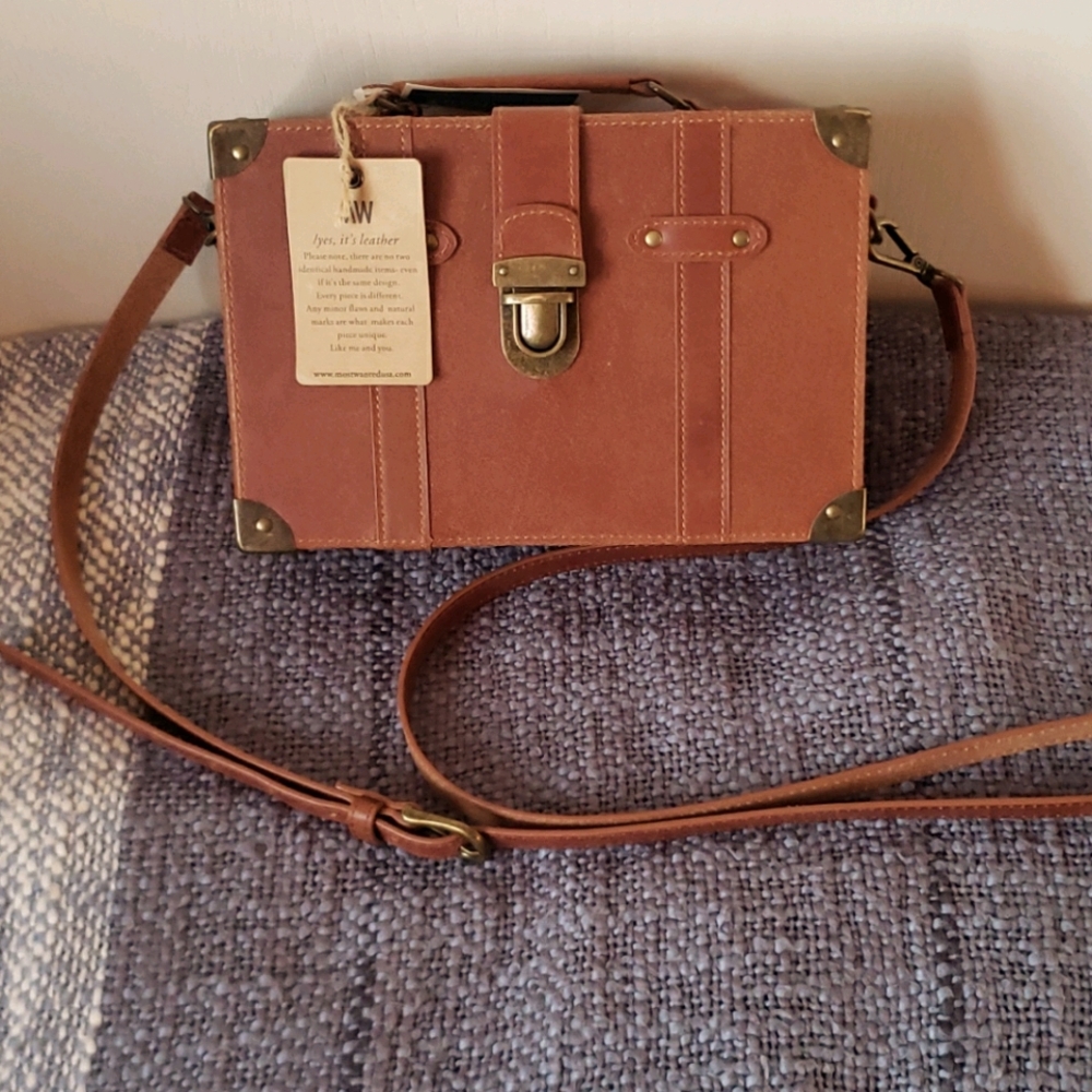 NWT Briefcase Cossbody